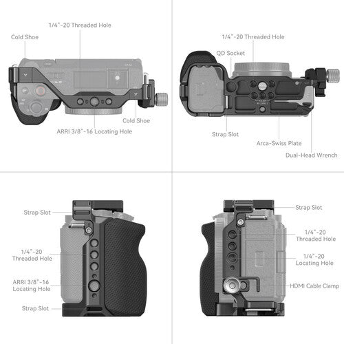 SmallRig Full Camera Cage Kit for Sony ZV-E1 4257