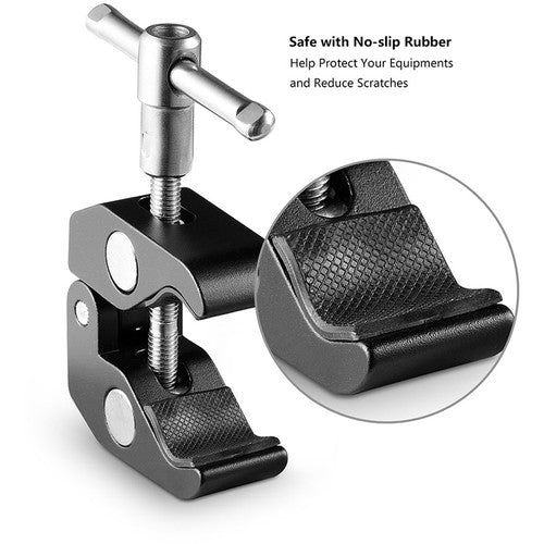SmallRig Super Clamp with 1/4"-20 and 3/8"-16 Threads (Pair) 2058