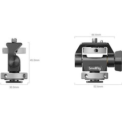 SmallRig Swivel and Tilt Adjustable Monitor Mount with Cold Shoe Mount 2905B