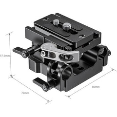 SmallRig Universal 15mm LWS Support Baseplate with Quick Release Plate 2092B