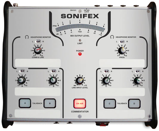 Sonifex CM-CU1 Commentator Unit with 1 Commentator Position & 1 Line Input