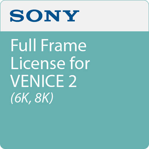 Sony Full Frame License for VENICE 2 (6K, 8K) - Main Product Image