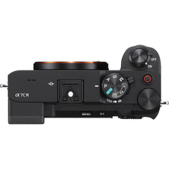 Sony a7CR Mirrorless Camera (Body Only)-  Black
