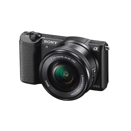 Sony Alpha a5100 Mirrorless Digital Camera with 16-50mm Lens (Black) 