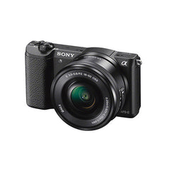 Sony Alpha a5100 Mirrorless Digital Camera with 16-50mm Lens (Black) 