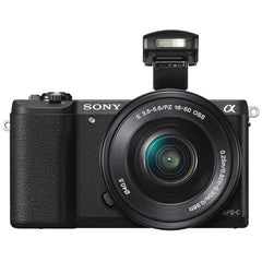 Sony Alpha a5100 Mirrorless Digital Camera with 16-50mm Lens (Black) - Sony cameras