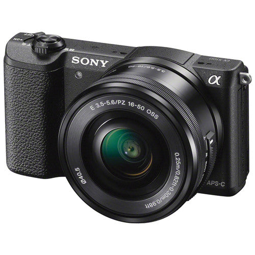 Sony Alpha a5100 Mirrorless Digital Camera with 16-50mm Lens (Black) - Professional cameras