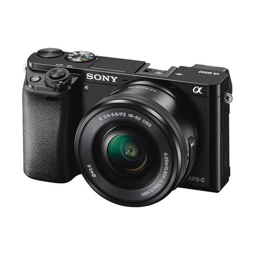 Sony Camera Alpha a6000 Mirrorless Digital Camera with 16-50mm Lens (Black)
