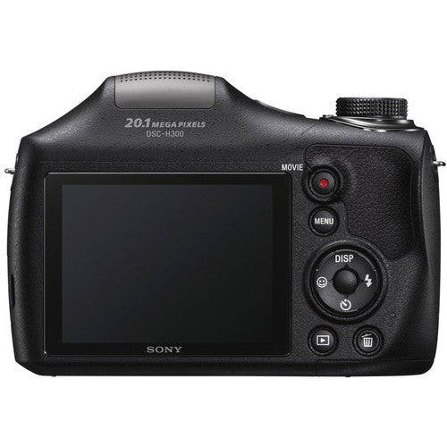 Sony Cyber-shot DSC-H300 Digital Camera (Black)