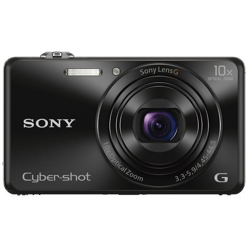 Sony Cyber-shot DSC-WX220 Digital Camera (Black)
