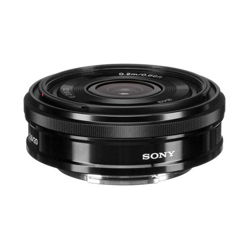 Sony E 20mm f/2.8 Lens, Sony lenses