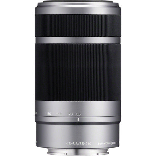 Sony E 55-210mm f/4.5-6.3 OSS Lens (Silver), Sony lenses