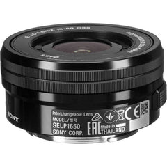 Sony E PZ 16-50mm f/3.5-5.6 OSS Lens 