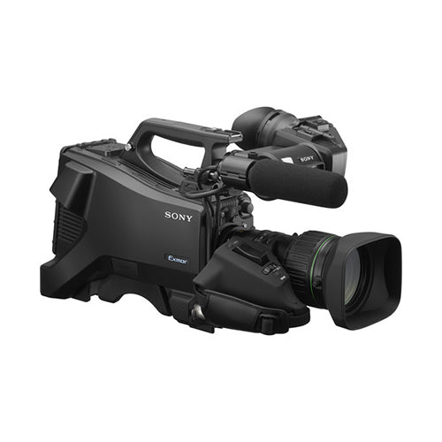 Sony Full HD Studio Camera with 3.5 Portable Viewfinder, Mic, and 20x Lens
