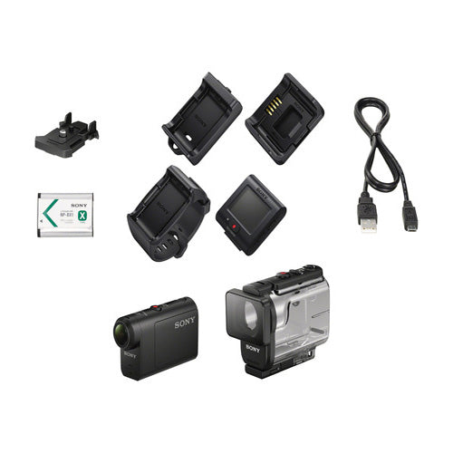 Sony HDR-AS50 Full HD Action Cam with RM-LVR3 Live-View Remote