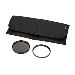 Sony VF-72CPK 72mm Filter Kit - consists of: Circular Polarizer, UV Protector Filter and Pouch