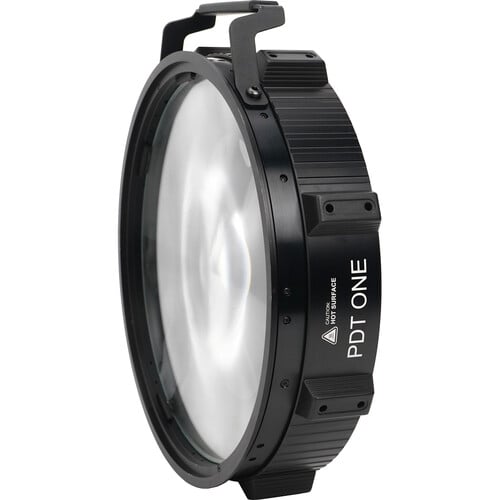 Aputure STORM 1200x Cine kit with CF12 Fresnel, CF12 Barn Doors, and Skid base
