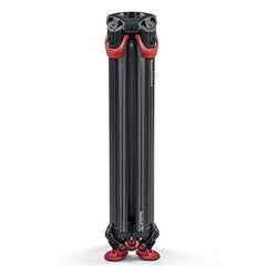 Sachtler System FSB 4 Fluid Head with Sideload Plate, Flowtech 75 Carbon Fiber Tripod with Mid-Level Spreader