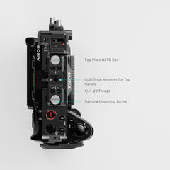 Full Camera Cage V2 for Sony FX3 & FX30 (Titanium Gray)