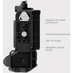 Full Camera Cage V2 for Sony FX3 & FX30 (Titanium Gray)