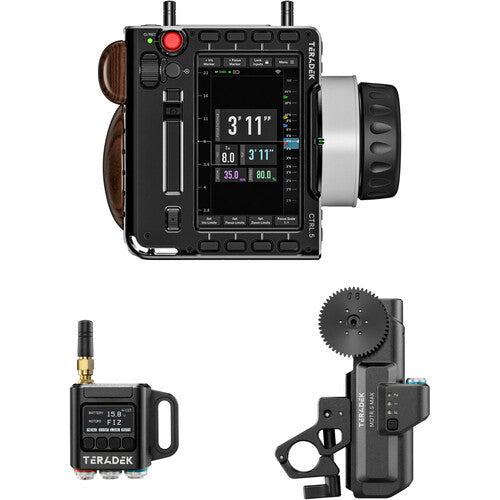 Teradek RT FIZ Wireless Lens Control Kit with CTRL.5, MDR.S & MOTR.S Max