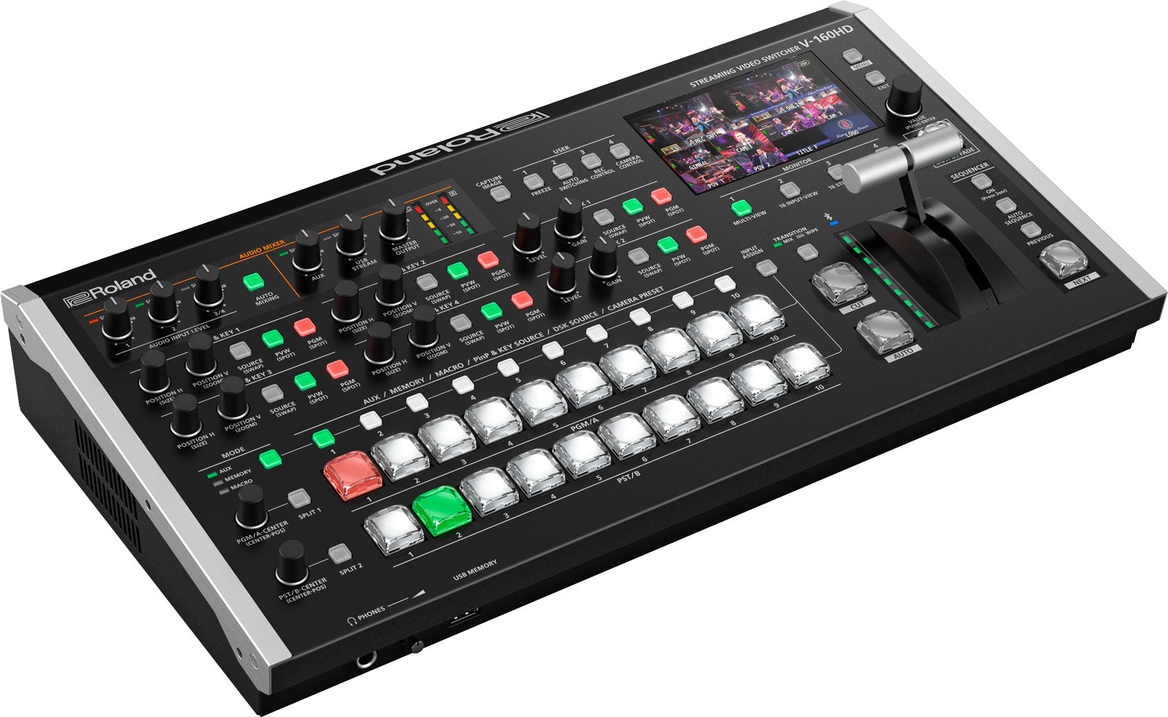 Switcher Brand Roland V-160HD Roland Streaming Video Switcher – UBMS