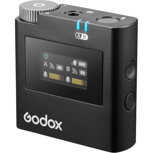 Godox VIRSO S M2 2.4GHz Wireless Microphone System For Sony Cameras