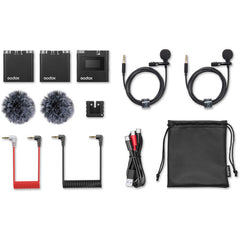 Godox VIRSO S M2 2.4GHz Wireless Microphone System For Sony Cameras