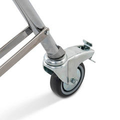 Avenger Wind Up Stand CS 3.9m/12.8' LowBoy 2R, Braked Wheels