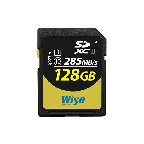 Wise Advanced 128GB UHS-II SDXC Memory Card