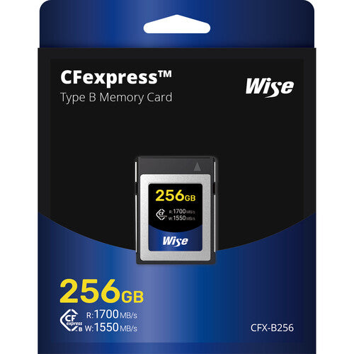 Wise Advanced 256GB CFX-B Series CFexpress Memory Card