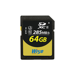 Wise Advanced 64GB UHS-II SDXC Memory Card