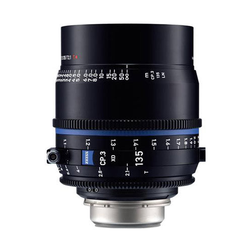 Zeiss CP.3 135mm T2.1 Compact Prime Lens (PL Mount, Meters)