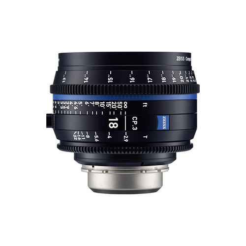 ZEISS CP.3 18mm T2.9 Compact Prime Lens (PL Mount, Meters)