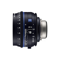 ZEISS CP.3 18mm T2.9 Compact Prime Lens (PL Mount, Meters)