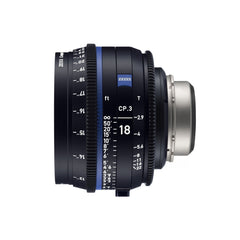 ZEISS CP.3 18mm T2.9 Compact Prime Lens (Sony E Mount, Feet)