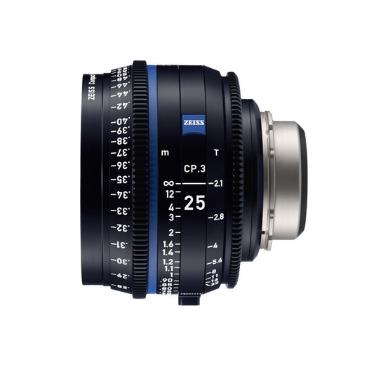ZEISS CP.3 25mm  T2.1 Compact Prime Lens(PL Mount, Meters)