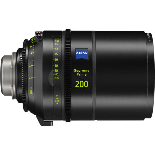 ZEISS Supreme Prime 200mm T2.2 Lens (Feet, PL Mount)