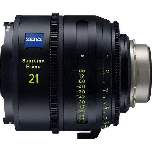 ZEISS Supreme Prime 21mm T1.5 Lens (Feet, PL Mount)
