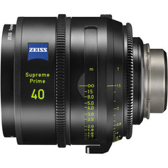 ZEISS Supreme Prime 40mm T1.5 Lens (Feet, PL Mount)
