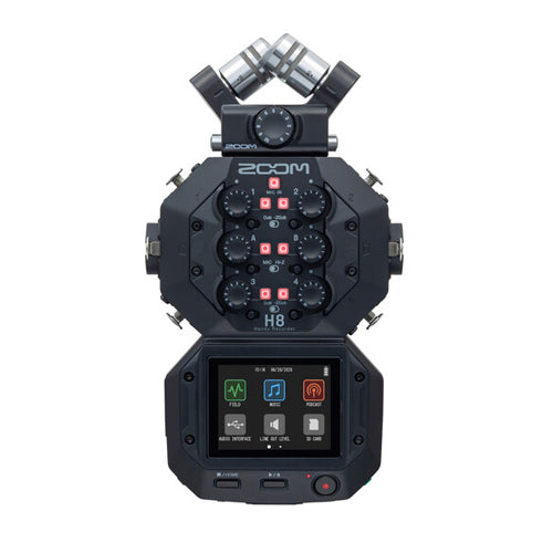 Zoom H8 8-Input / 12-Track Portable Handy Recorder