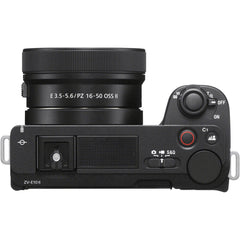 Sony ZV-E10 II Mirrorless Camera with 16-50mm Lens (Black Color)