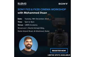 Sony Fx3 Workshop at UBMS Academy