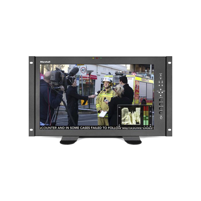 Marshall Electronics V-LCD171MD-DT 17.3" Full HD Desktop Mount Monitor with MD-3GE Module