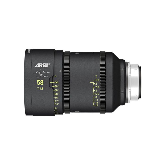 ARRI Signature Prime 58/T1.8 Lens | UBMS | Cine Lenses - UAE - GCC - Africa