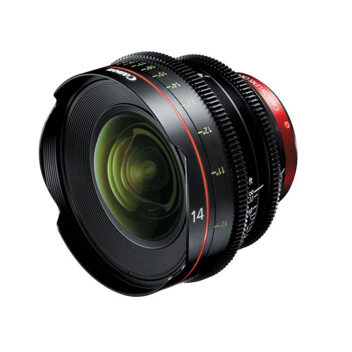 Canon CN-E 14mm T3.1 L F Cinema Prime Lens (EF Mount) 