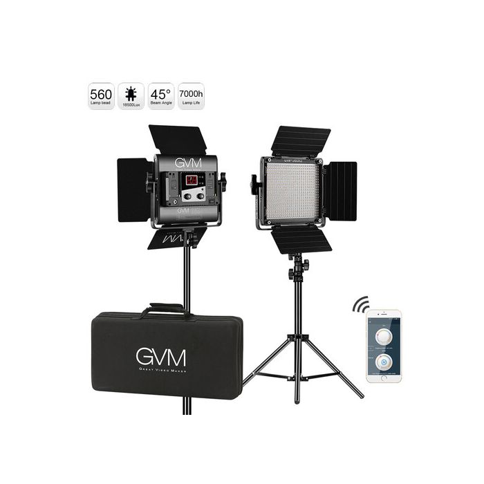 Gvm 560 led video light sale