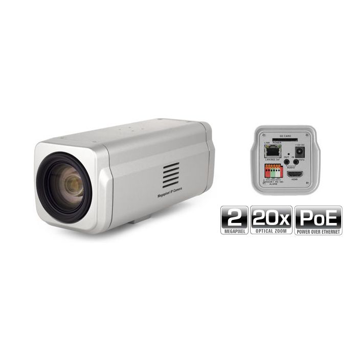 Marshall Electronics VS-541-HDI 2.0 MP 20X Zoom IP Box Camera