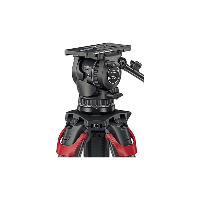 Sachtler aktiv12T Touch & Go Fluid Head with SpeedLevel & 7-Step Drag (100mm)