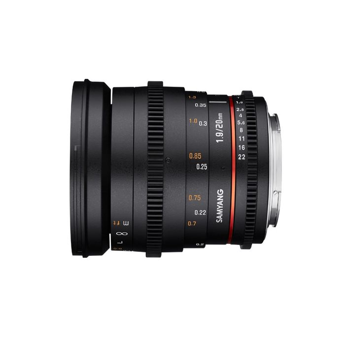 Samyang 20mm T1.9 VDSLR AS UMC Lens for Sony E Mount